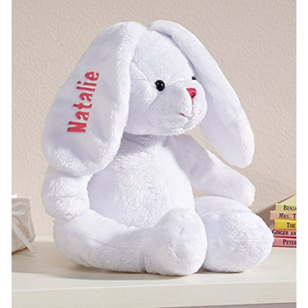 Custom Baby/'s 1st Easter Personalized Bunny Rabbit Stuffies or child embroidered plushie. kids